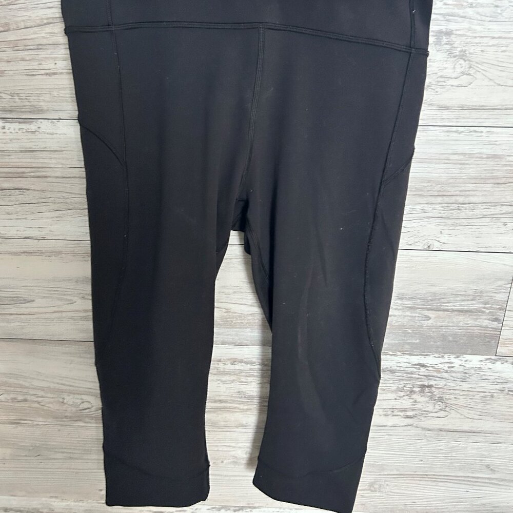 Lululemon Leggings- Black -Cropped